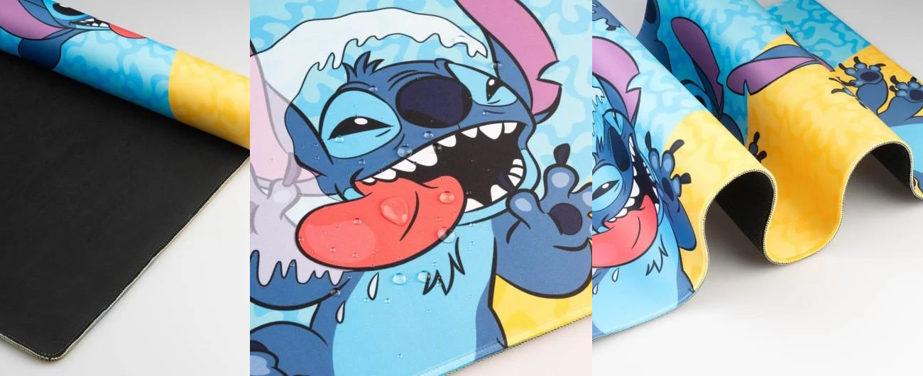 Mousepad Stitch “Crazy” XL Desktop Mat (Disney)