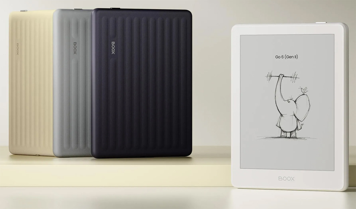 Leitor Digital Boox Go 6 (Gen 2) com Android 11